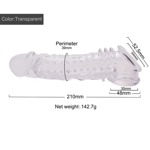 Bigger Male Cock-Girth-Enlarger-Enhancer-Penis-Extension-Extender-Sheath-Sleeve - Picture 56 of 72