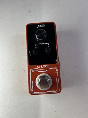 Aitone AI-LOOP Looper & Tuner 2 in 1 Guitar Effect Pedal