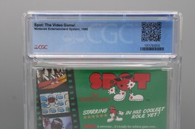 Spot: The Video Game! Nintendo NES 1990 7UP Arcadia New Sealed CGC Graded 9.2 A+