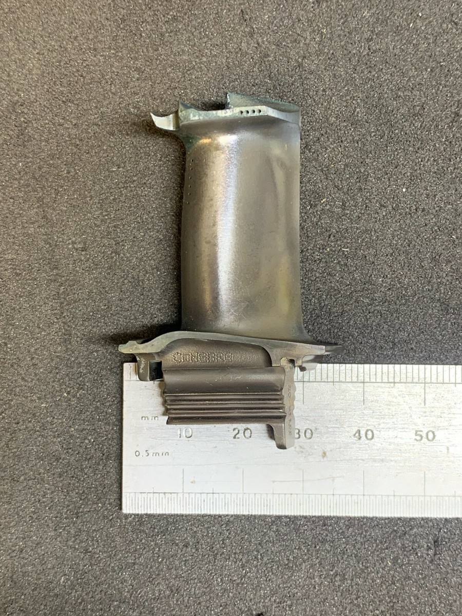 Tornado Aircraft RB199 Engine Turbine Blade * JJ114603 * | eBay 