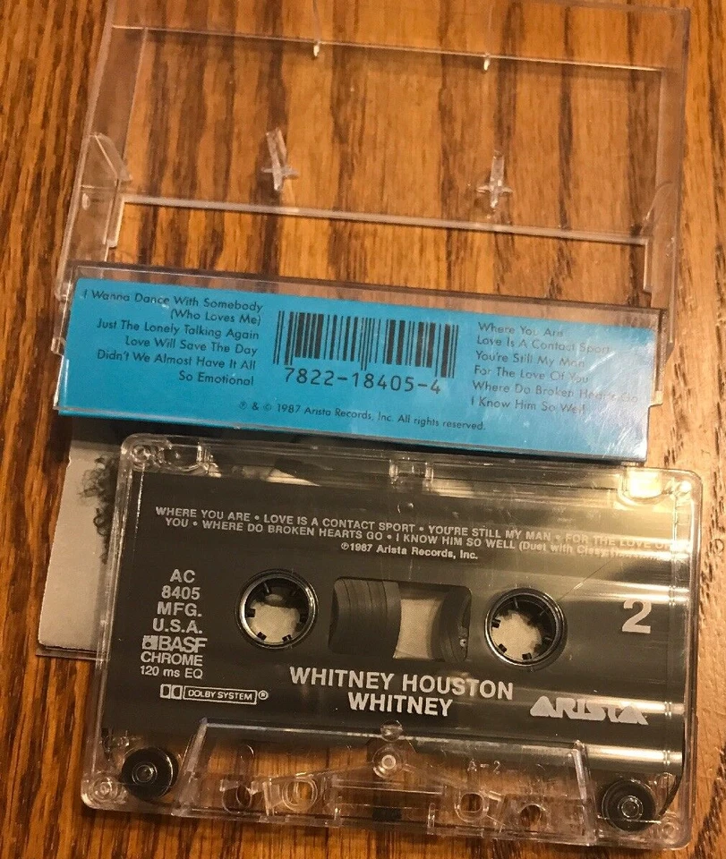 Whitney Houston - Whitney Cassette-Rare-Ships N 24h - Image 4 of 4