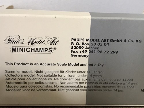 AUDI RS4 AVANT QUATTRO (B5/8D) AUTO 1:43 BRANDNEU SELTEN MINICHAMPS DIECAST MODELL - Bild 19 von 23