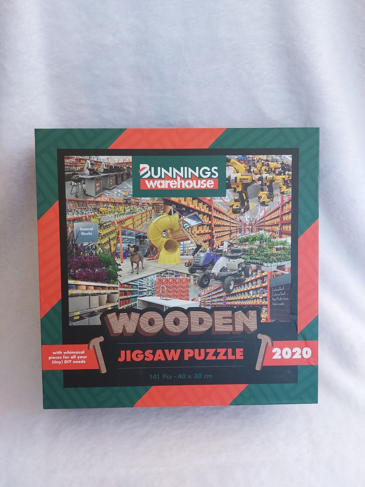 Bunnings Warehouse Mr BOB Jigsaw Puzzle 2020 141 Pieces 40x30cm
