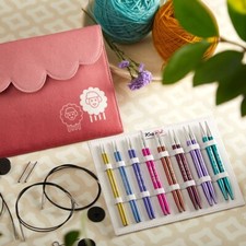 KnitPro Zing Interchangeable Needle Set, Standard Length Needle Tips