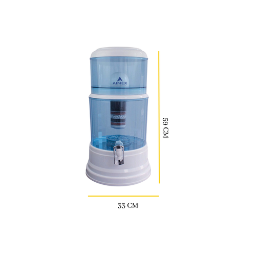 8 Stage Benchtop Water Filter - Ceramic Mineral Stone CHarcoal Purifier Filters - Picture 2 of 6