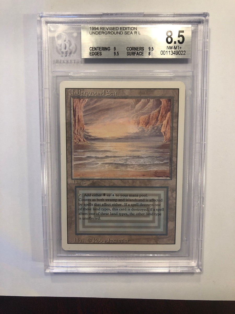 Underground Sea Revised MTG Beckette Graded 9/9.5/9.5/8 NM