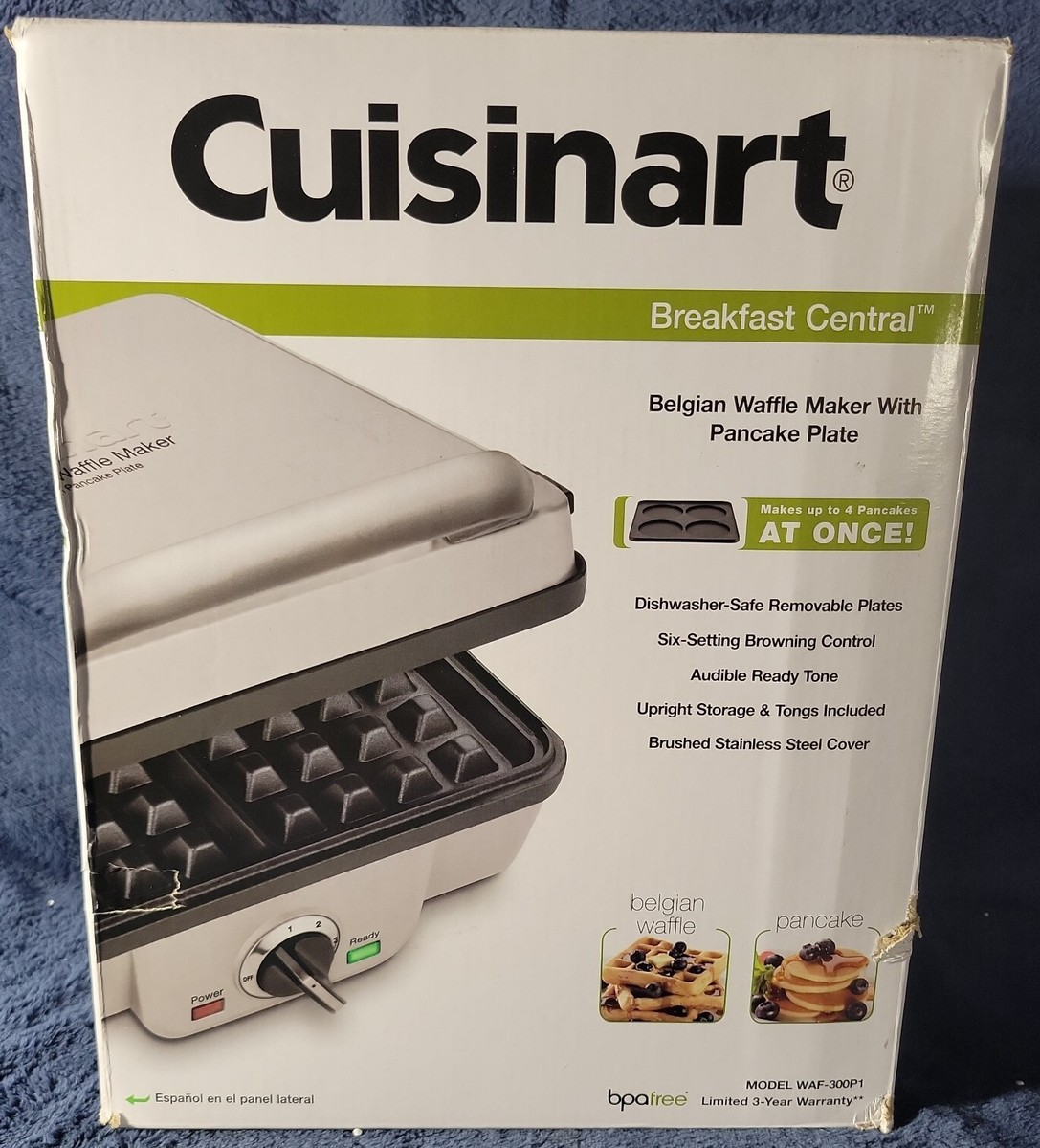 Cuisinart WAF-300P1 Belgian ワッフルメーカー
