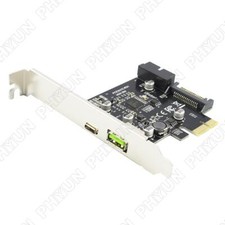 Scheda di espansione USB3.1 Type-C 19PIN USB-C GEN 1 5Gbps scheda adattatore con SATA 15PIN