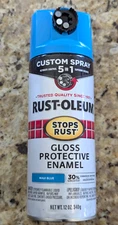 376907 Gloss Maui Blue Rust-Oleum Gloss Protective Enamel 12 oz