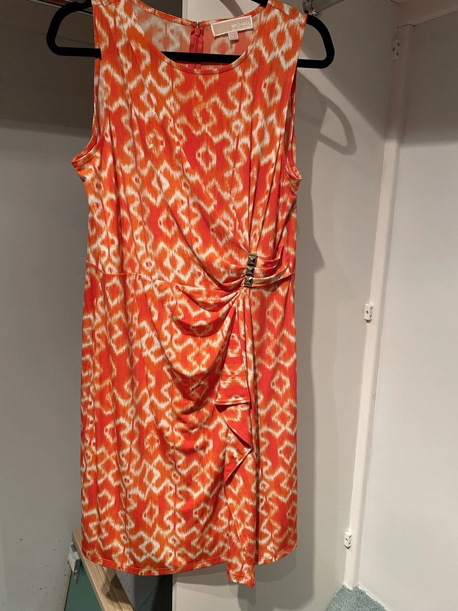 Michael kors orange sales dress