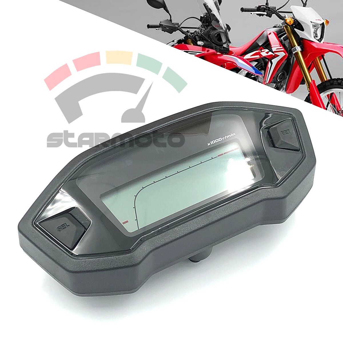 crf250l メーター FOR HONDA CRF250L CRF250 RL SPEEDOMETER KM/PH 2017-2020 Part