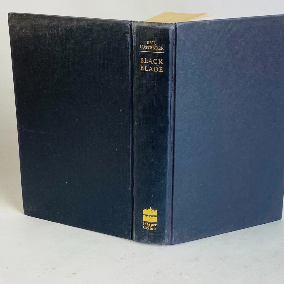 Black Blade by Eric Lustbader 1992 1st Edition Hardcover DJ Crime Thriller - Image 3 of 4