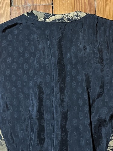 Marc Baxis Vest Cherubs Angels Wool Adjustable Textured black monochrome XXL - Picture 8 of 13