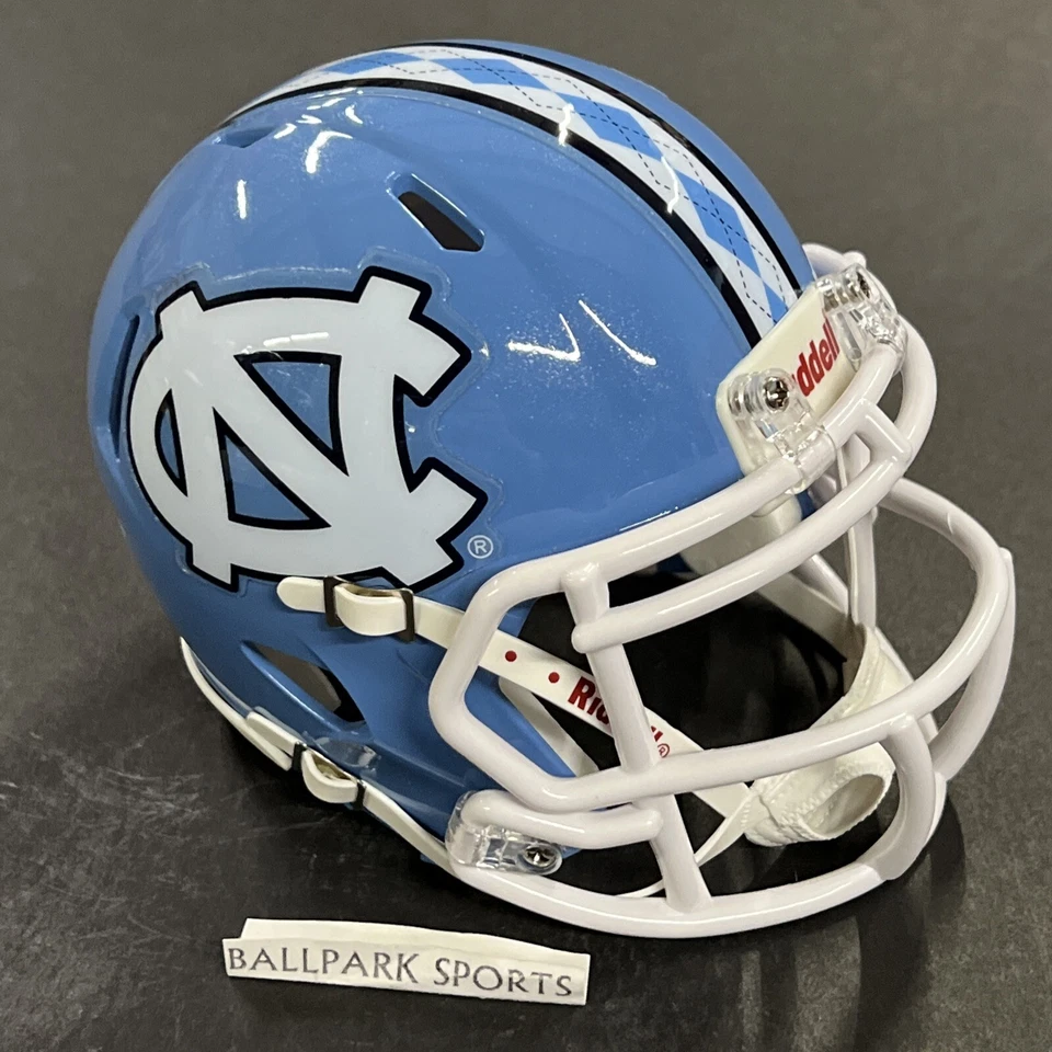 North Carolina Tar Heels Speed Mini Helmet Riddell NCAA Licensed Brand New! - Image 3 of 4