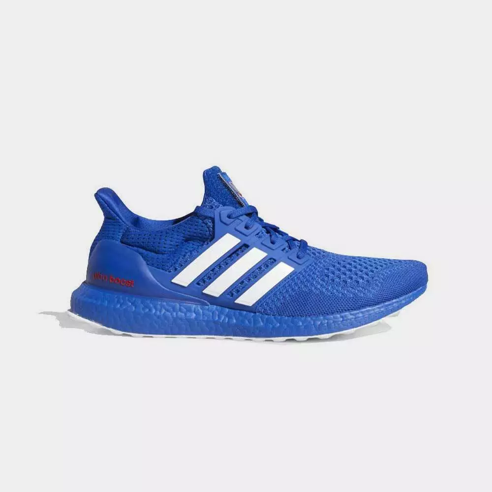 adidas Tenis de correr Ultraboost DNA CC_1 para hombre,  FTWRWHITE/HALOBLUE/CREWNAVY, 8.5, Ftwrwhite/Haloblue/Crewnavy