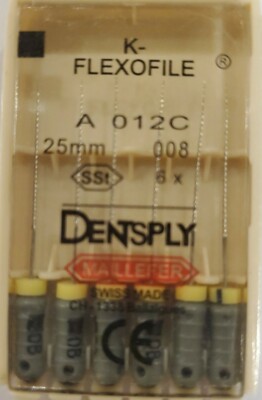 Dentsply Maillefer K-Flexofile Endodontic Dental Files 1 Pack 008 - Foto 5