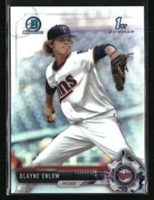 Blayne Enlow 2017 Bowman Draft Chrome Refractors #BDC-63 Baseball Card