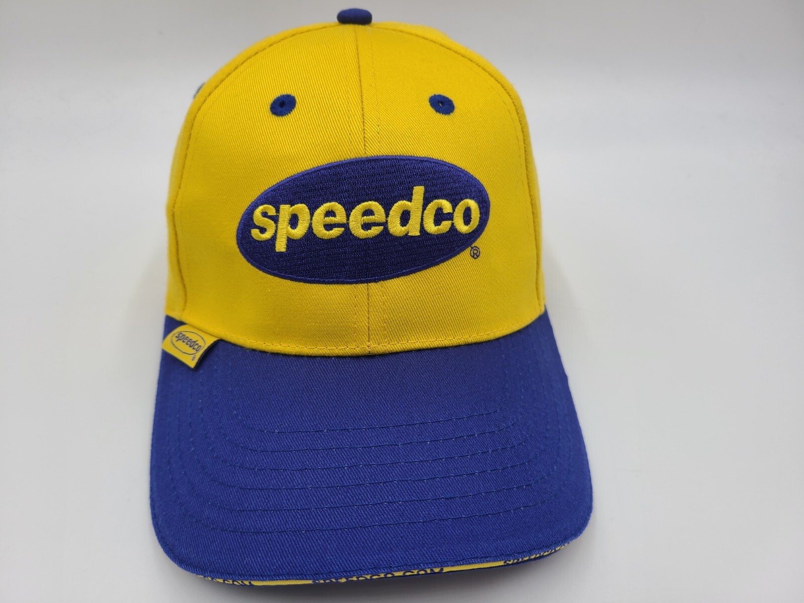 Speedco Truck Lube & Tires K-Products Adjustable Hat Cap Men Women Yellow Blue