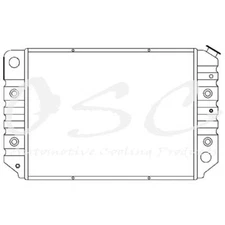 New Radiator Fits Part Numbers 3050470 3050471 3050473 3050753 3053534 3053535