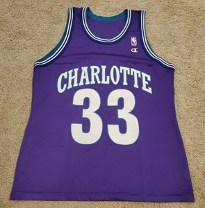 charlotte hornets 90s jersey