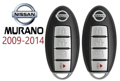 2 NEW Murano 2009-2014 4 Button KEYLESS REMOTE SMART KEY FOB KR55WK49622 A+++