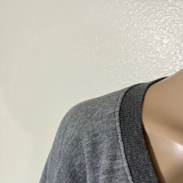 beyond-yoga heather lace sleeve detail sweatshirt