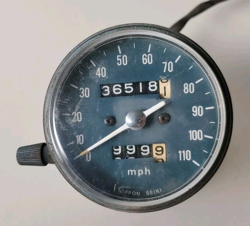 HONDA CB200 GAUGES CB 200 TACHOMETER SPEEDOMETER TACH SPEEDO GAUGE METER - Picture 2 of 9