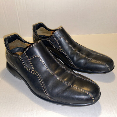 Men\'s Cole Haan Air Everett Slip On Loafers Sz 11.5 Black Leather Bicycle Toe Cole Haan | Shoes | Mens Cole Haan Air Everett Slip On  main image 3