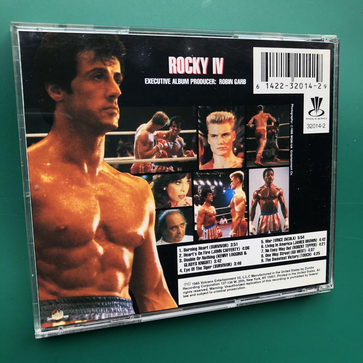 Vince DiCola Stallone ROCKY IV Film Soundtrack CD Talia Shire