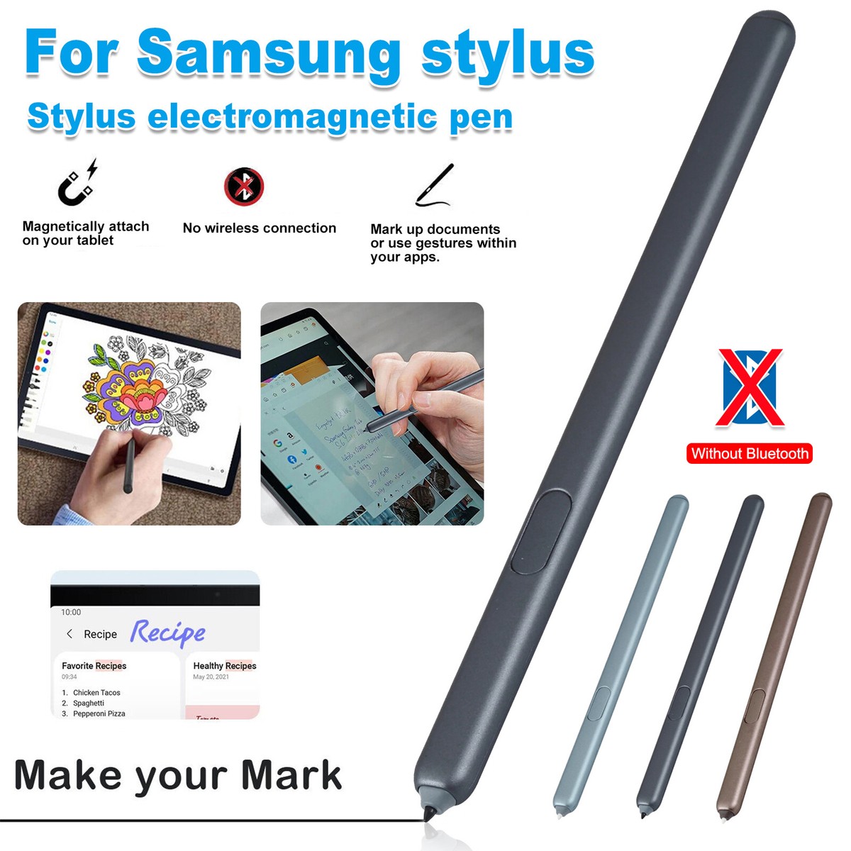 For Samsung Galaxy Tab S6/S6 Lite 2024 Tablet Draw&Writing