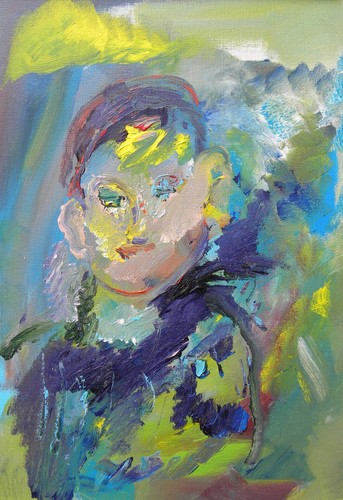 Ernesto TRECCANI (Milano 1920-2009) VOLTO di RAGAZZO 2002 OLIO su TELA cm 50x35 - Picture 8 of 10