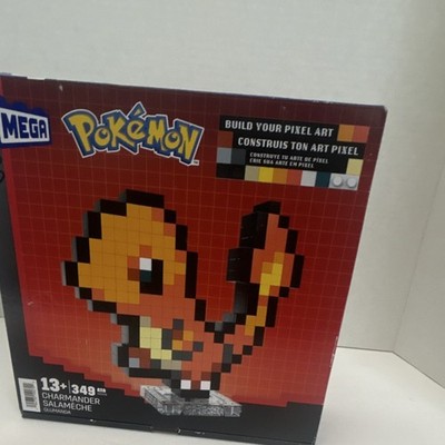 MEGA Pokémon Charmander Building Blocks Set HTH76 Ages 13+ 349pcs Plastic Box