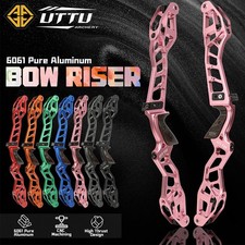 CNC Bogen Riser Aluminum Takedown Recurve Bogenhandgriff Jagd Schießen23"/25"ILF