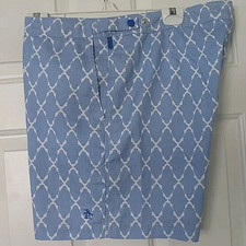 Penguin by Munsingwear Mens Blue Mesh-lined Shorty Swim Trunk NWOT- Size 38W-40W
