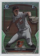 2023 Bowman Draft Chrome Lunar Glow Refractor Kiefer Lord #BDC-137 11s9