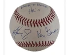Ken Griffey Jr. And SR Autographed Baseball with Inscription and COA