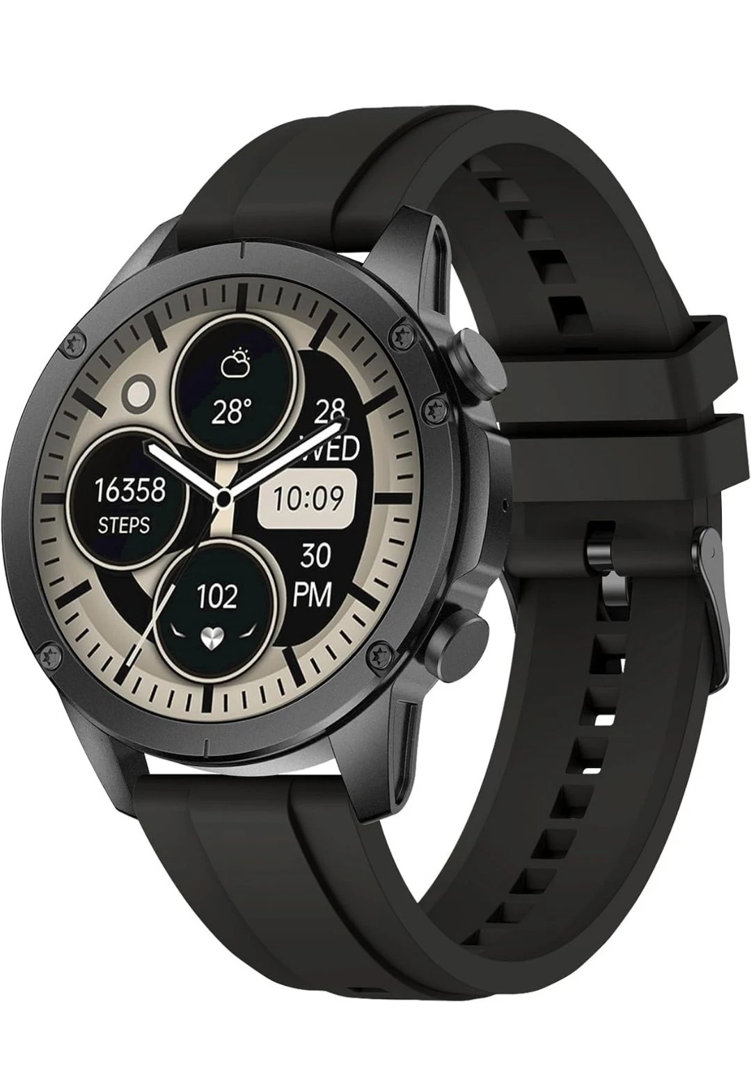 Smart Watch (Answer/Dial Call), Fitness Tracker with 1.43" AMOLED Touch Display
