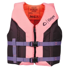 Absolute Outdoor 121000-105-002-26 Onyx Shoal All Adventure Youth Life Jacket -