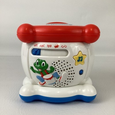 Leap Frog Learning Drum Toy Educational Musical Lights Sounds Vintage 2001 WORKS