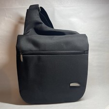 Travelon Black Anti-Theft Crossbody Travel Sling Bag 14x11x3 Lightweight