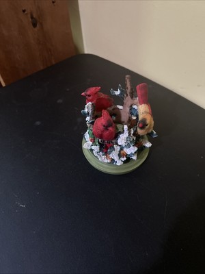 Christmas Cardinal Candle Holder