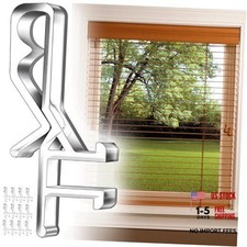 PCS Hidden Channel Valance Clips Clear Plastic Blinds Clips for 1-7/8inch 12