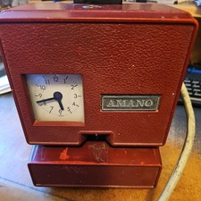 Amano 3800 series Time Clock Card Machine - n...