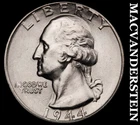 1944 Washington Quarter- Silver Choice Gem Brilliant Uncirculated Luster #i8607