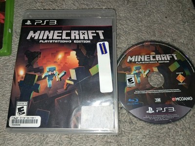 Minecraft PlayStation 3 Edition Sony PlayStation 3 PS3 no manual 