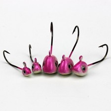 20pcs Lead Jig Heads Fishing Hooks Crappie Bass Trout Fishing Lures new 0.5g/5g