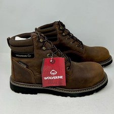 NEW Wolverine Revival Composite Toe Work Boot...