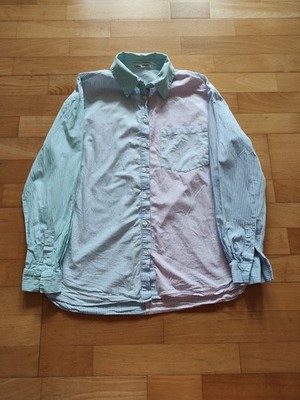 Wunderschöne bunte Color-Block-Bluse von Pull and Bear, Größe M