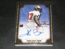 ARRELIOUS BENN ROOKIE CERTIFIED AUTHENTIC SIGNED AUTOGRAPHED FOOTBALL CARD /100. rookie card picture