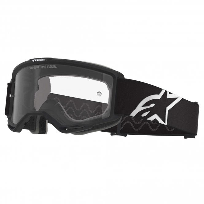 Alpinestars (MX26) Goggles - Vision OTG - Black w/Clear Lens